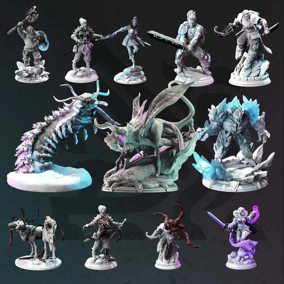 Frozen Wastes of Oldavor - December 2021 by Uproar Design & Print