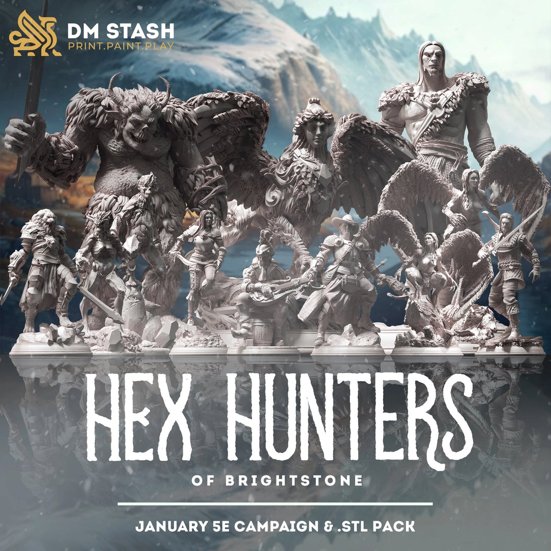 Hex Hunters of Brightstone Uproar Design & Print