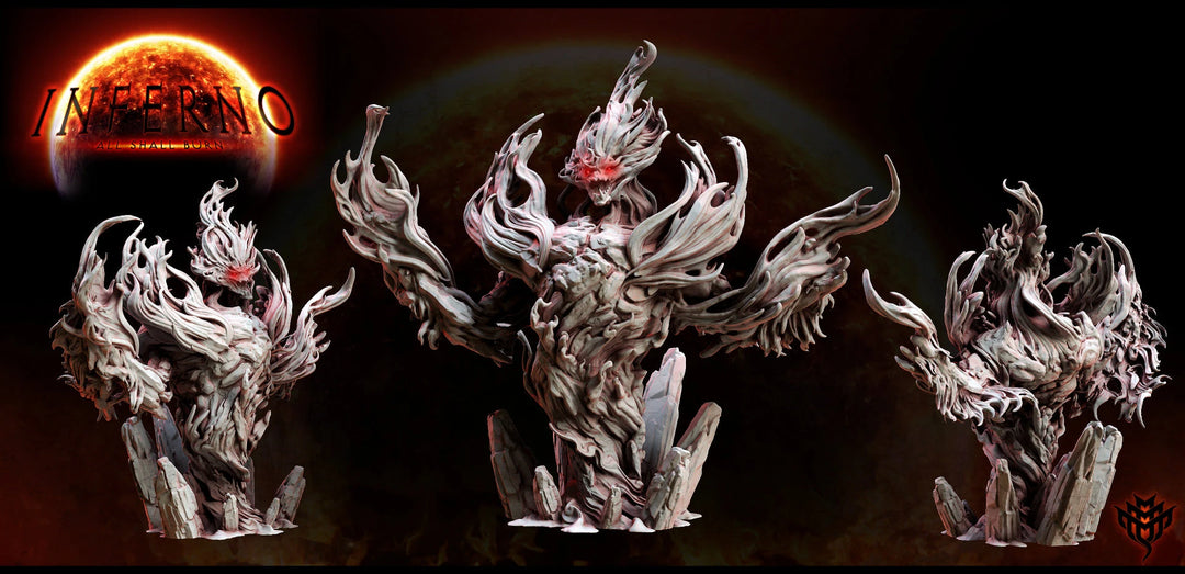 Ancient Fire Elemental Mini Monster Mayhem