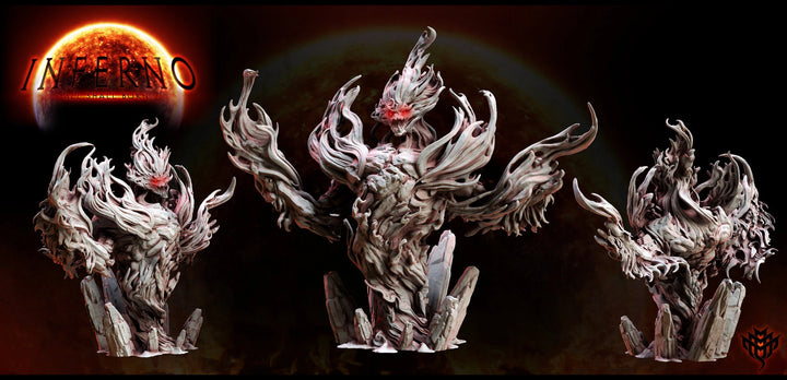 Ancient Fire Elemental Mini Monster Mayhem