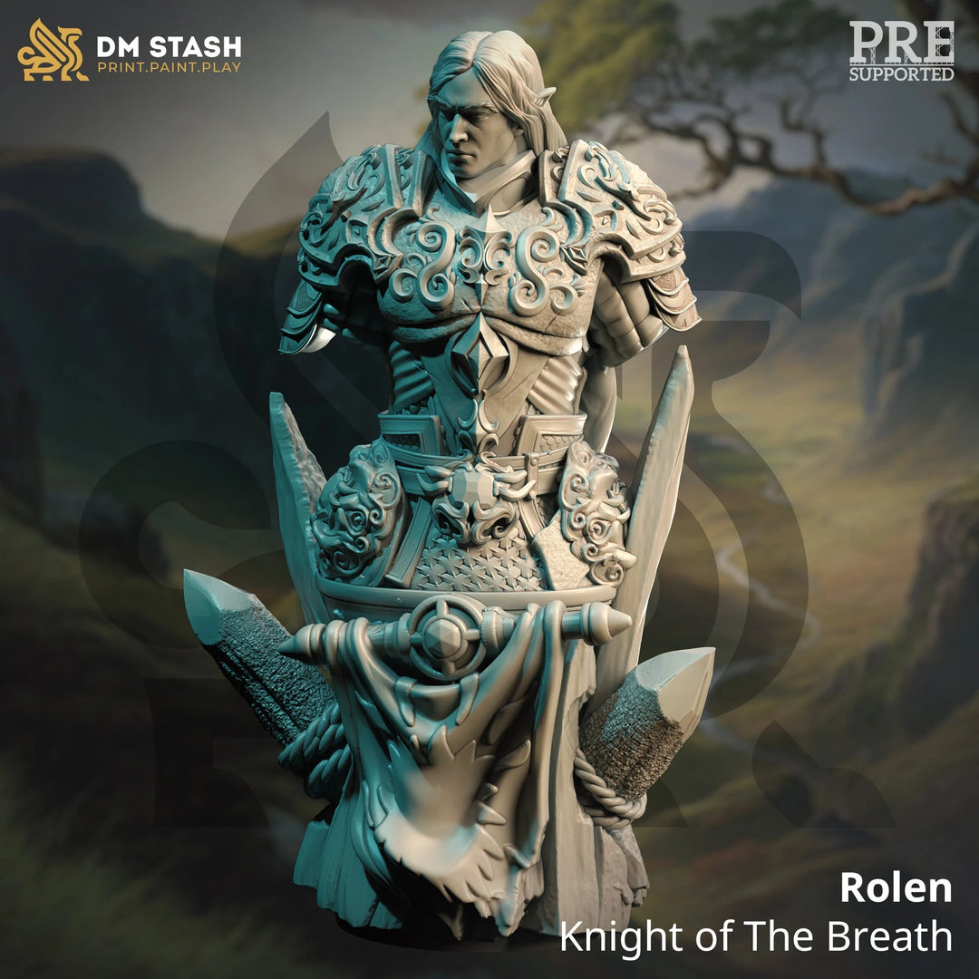 BUST - Knight of The Breath - Rolen Dungeon Master Stash
