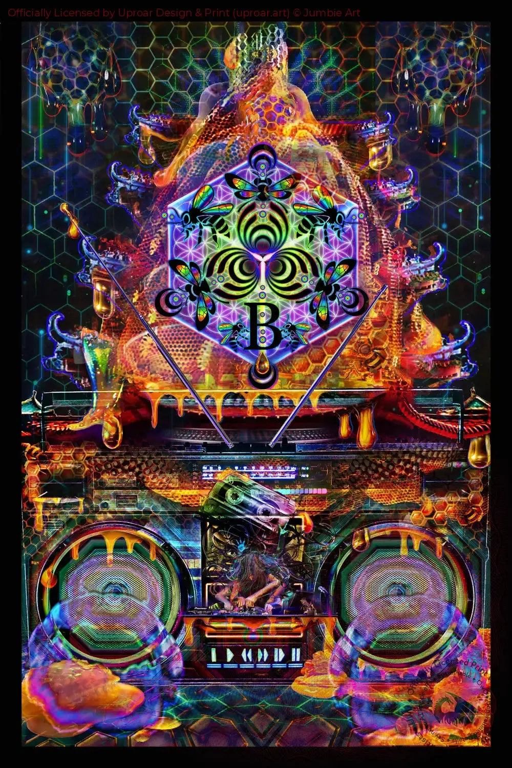 Bass Hive Jumbie Art
