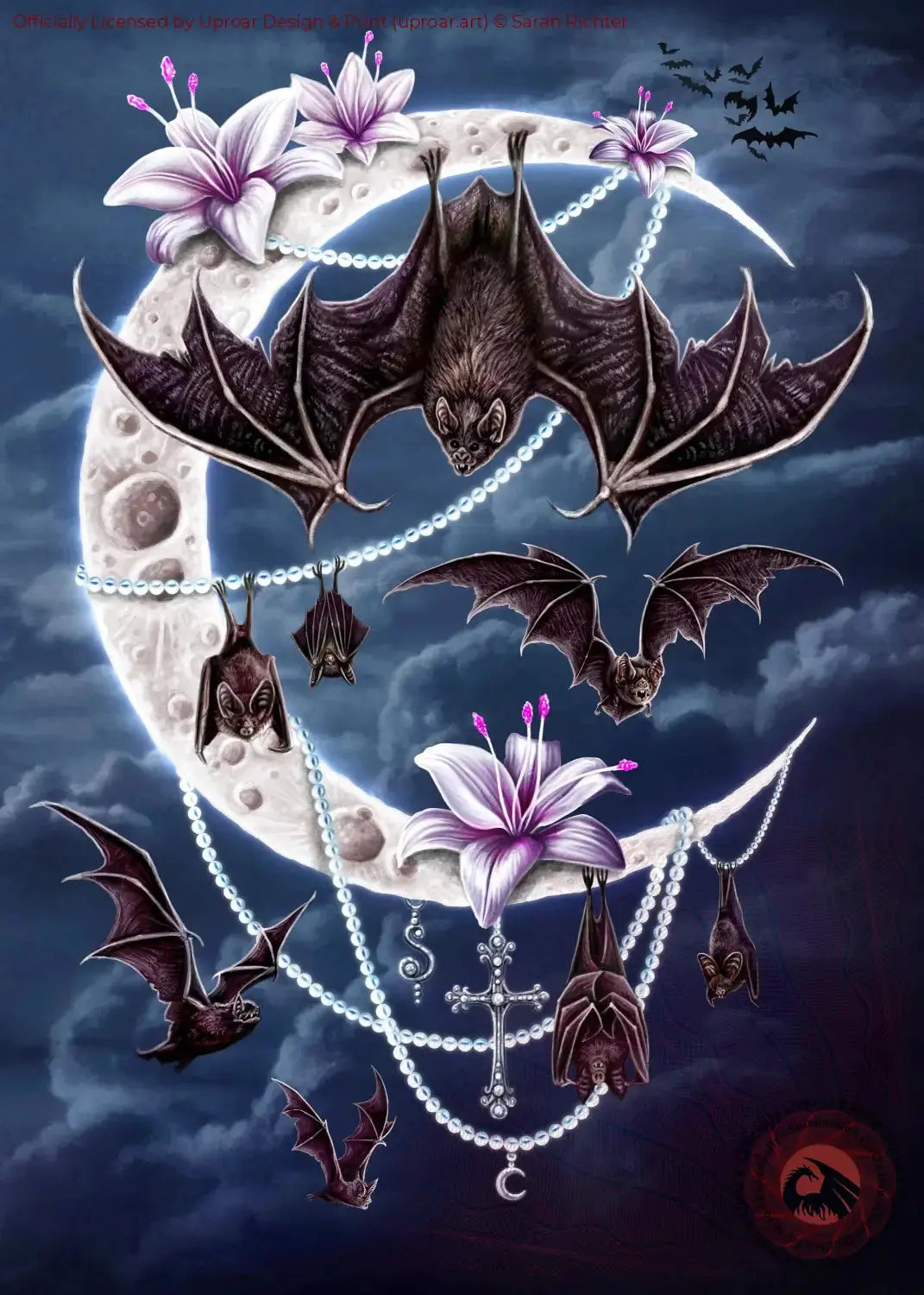 Bats & Moon Sarah Richter