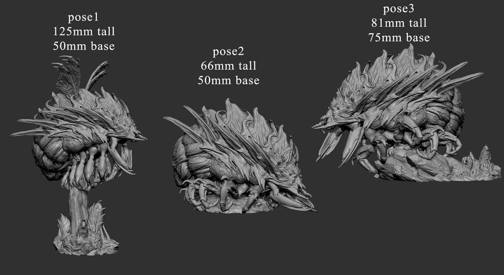 Blight Carrier Pose 03 Mini Monster Mayhem