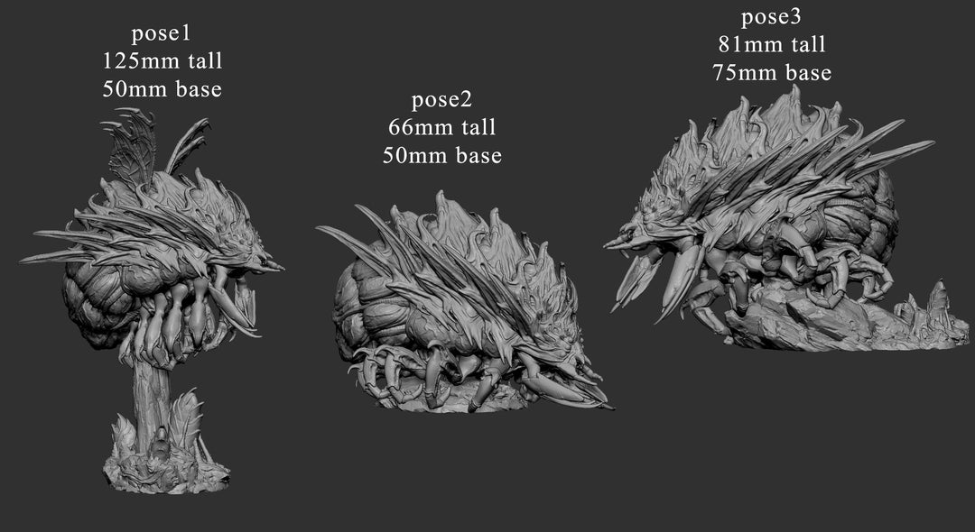 Blight Carrier Pose 03 Mini Monster Mayhem