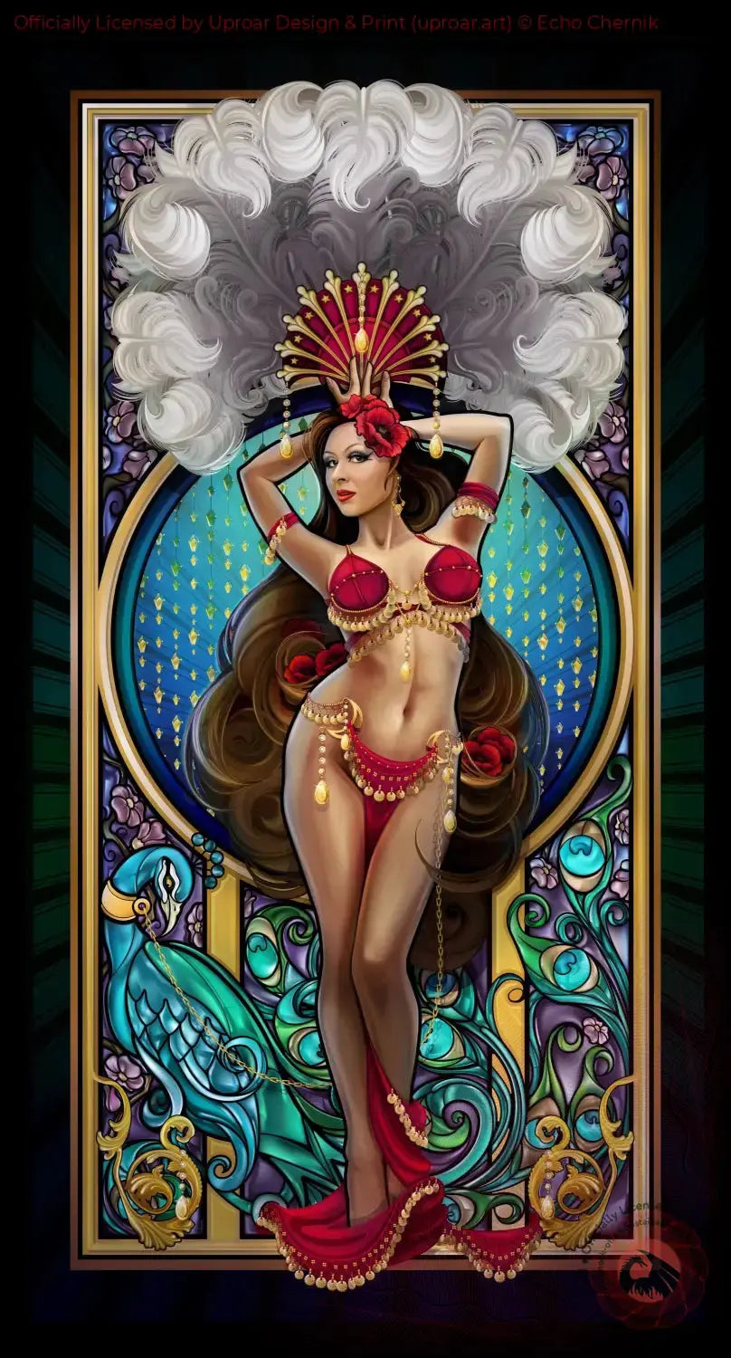 Burlesque Belly Dancer Echo Chernik