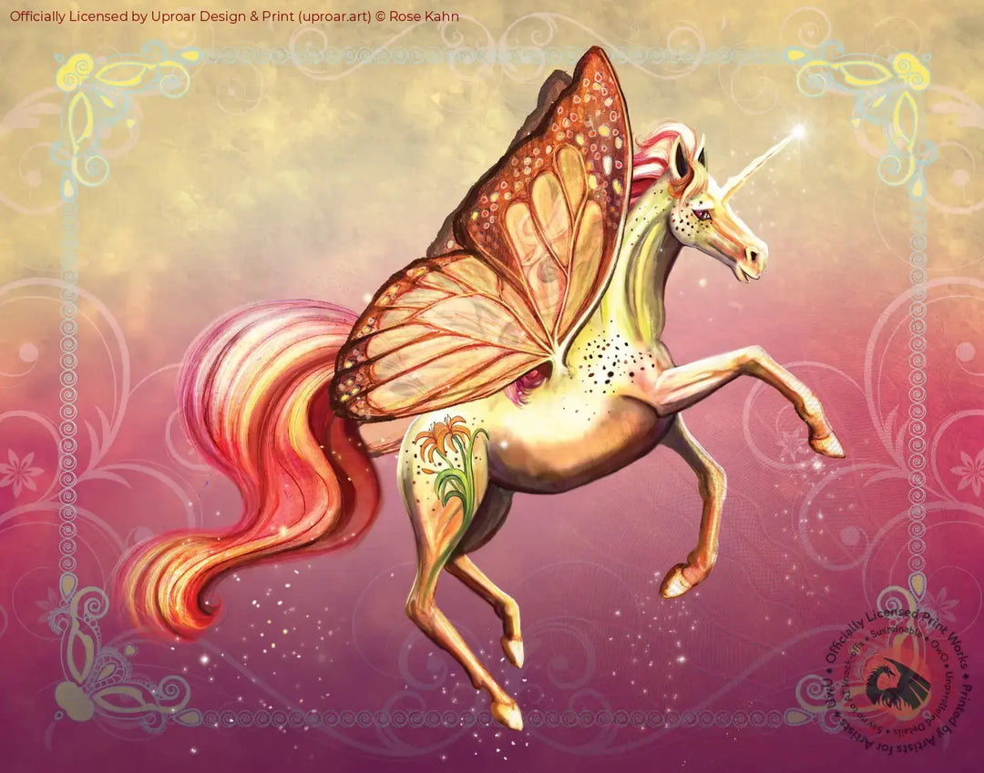 Butterfly Tiger Lily Rose Kahn