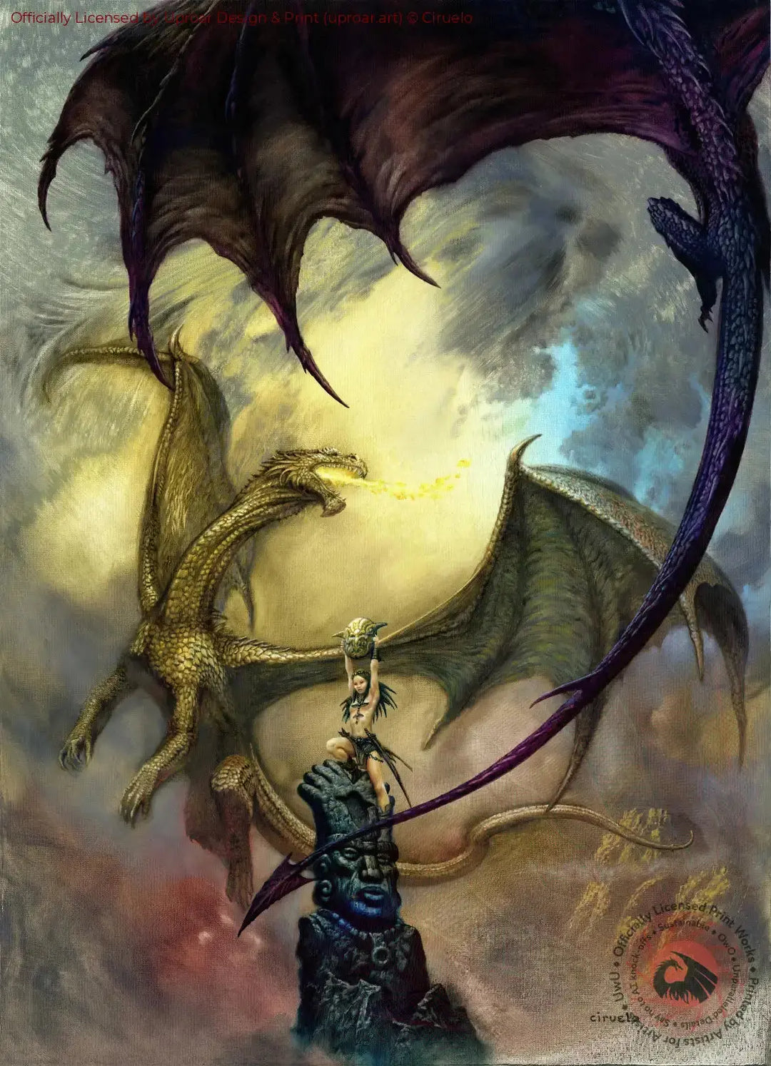 Candea Two Dragons Ciruelo