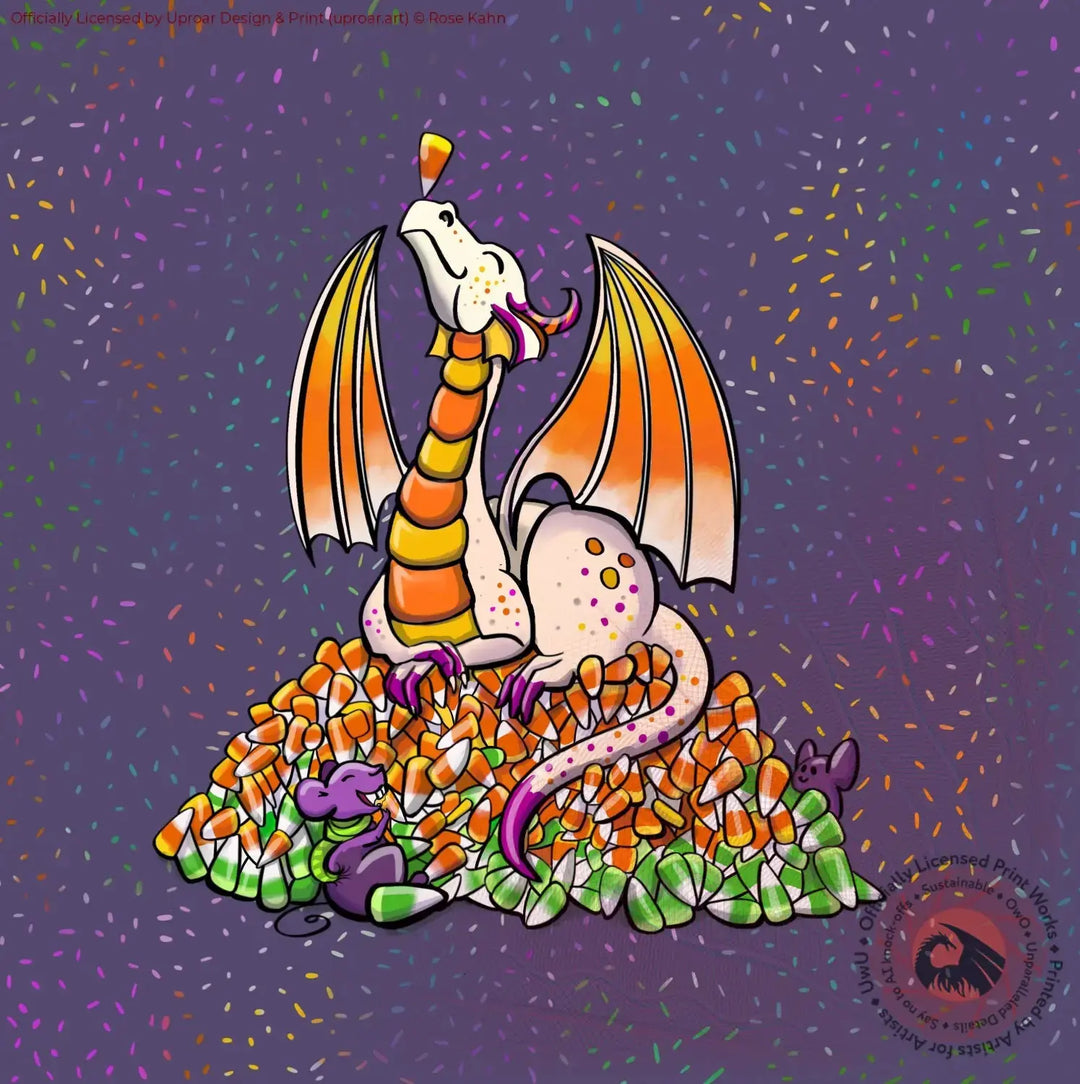 Candy Corn Dragon Rose Kahn