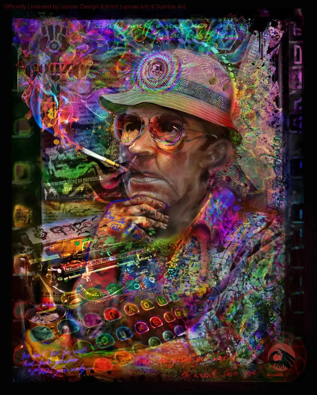 Dr Hunters Thompson Jumbie Art