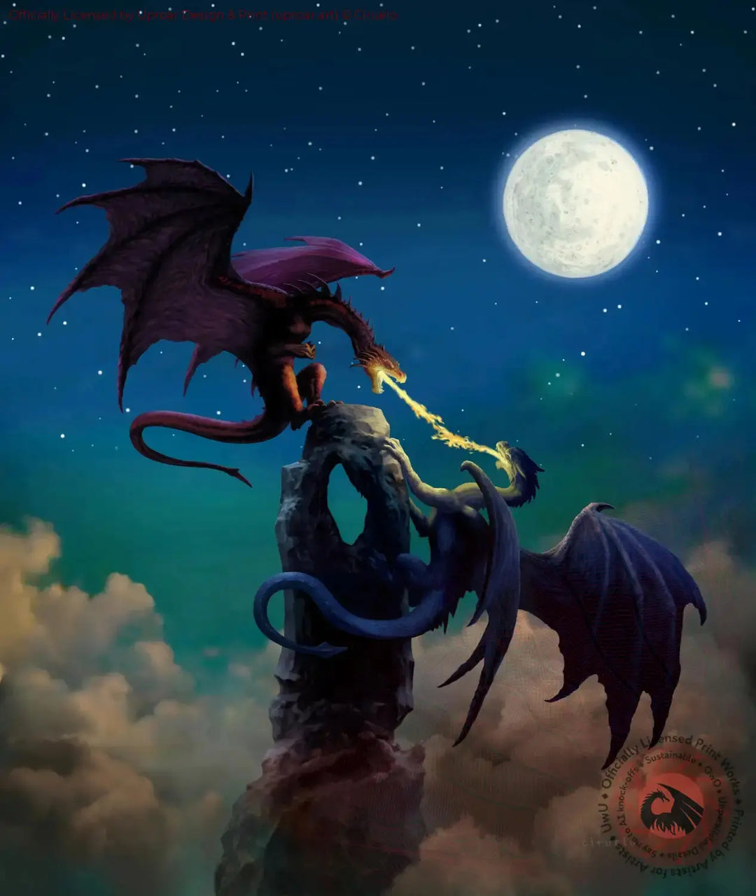 Dragon Fight Ciruelo