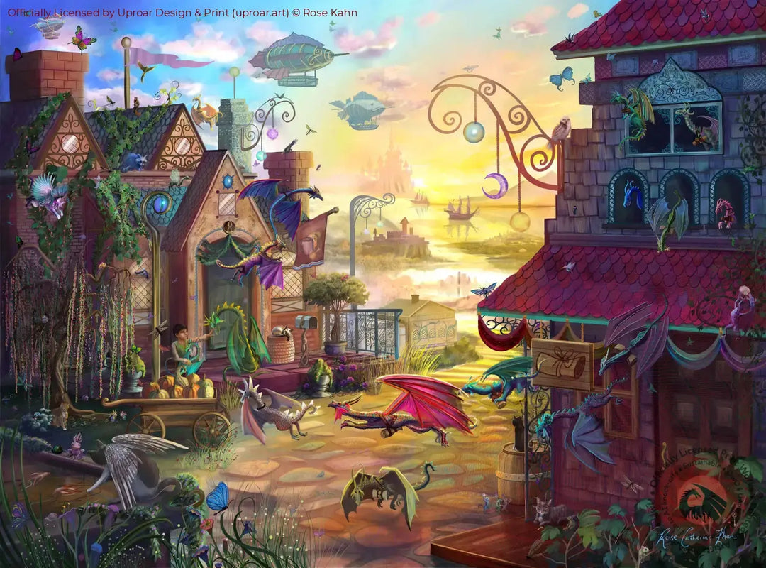Dragon Post Rose Kahn
