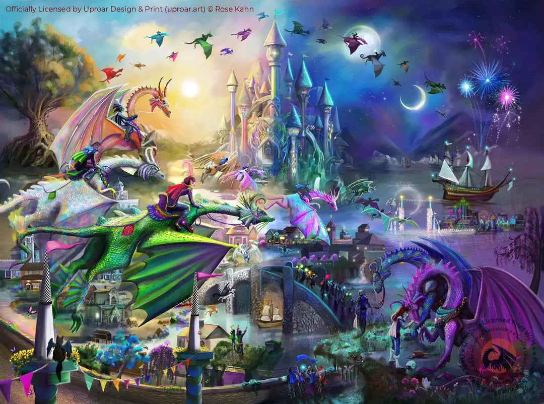 Dragon Race Into The Night Rose Kahn