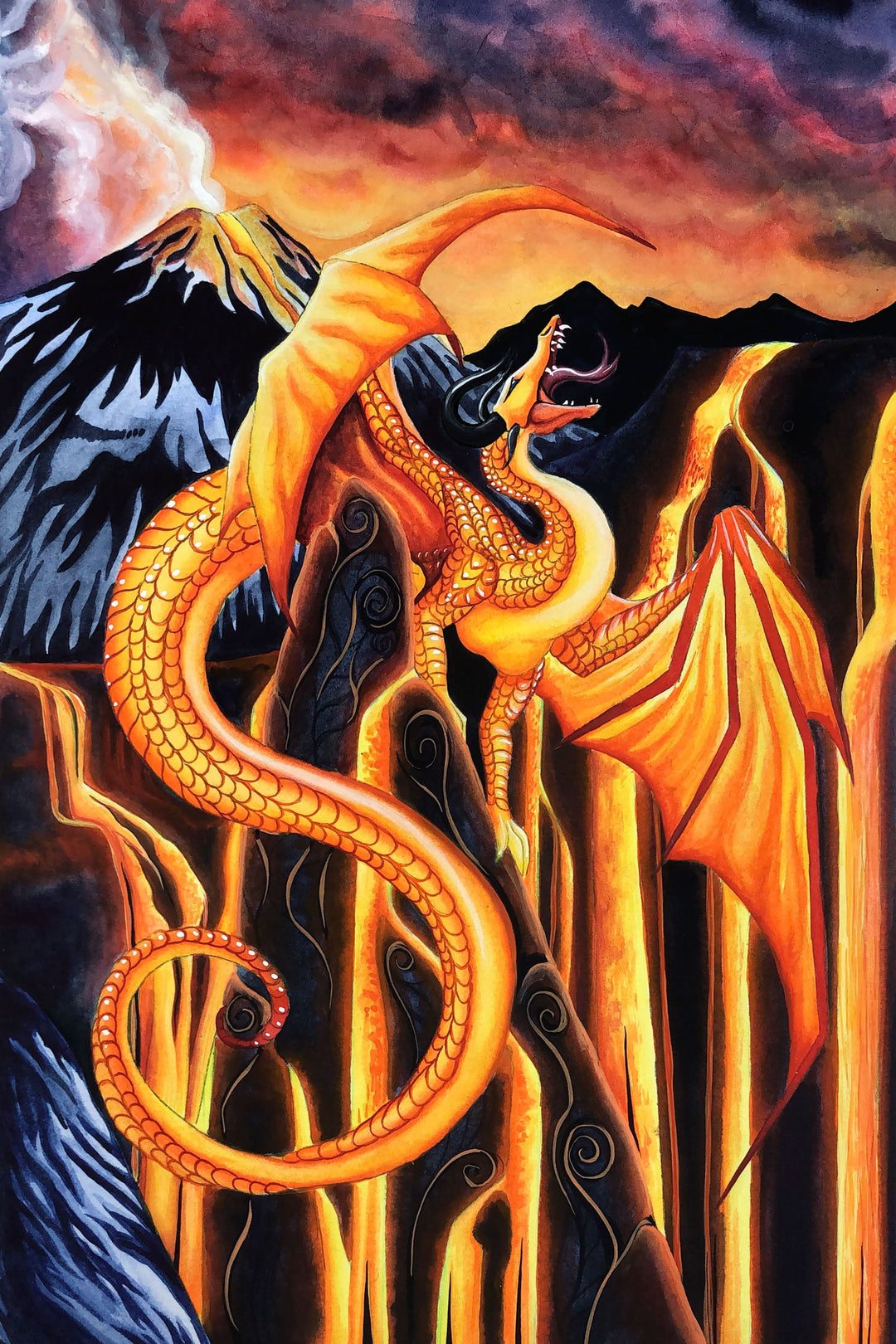 Fire Falls by Carla Morrow