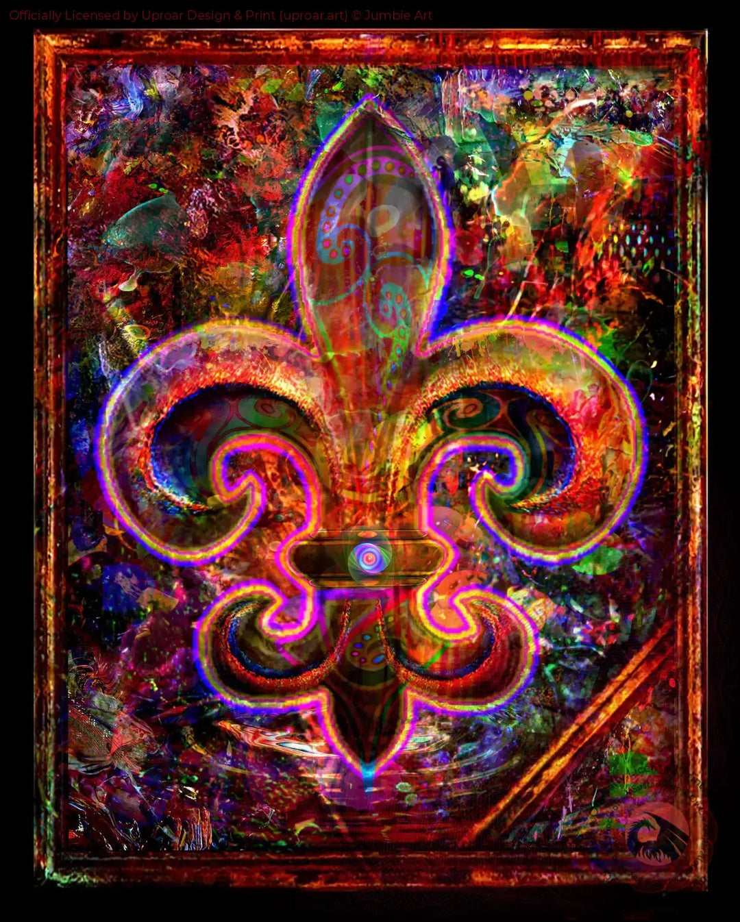 Fleur-de-lis Jumbie Art