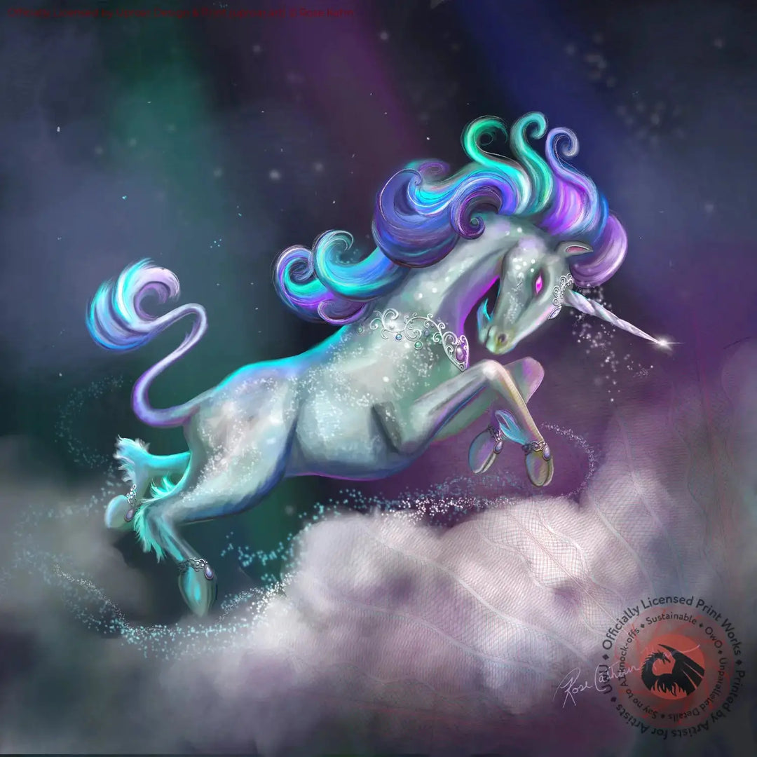 Galaxy Unicorn Rose Kahn