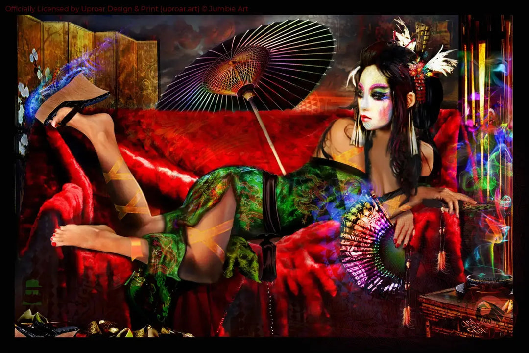 Geisha Jumbie Art