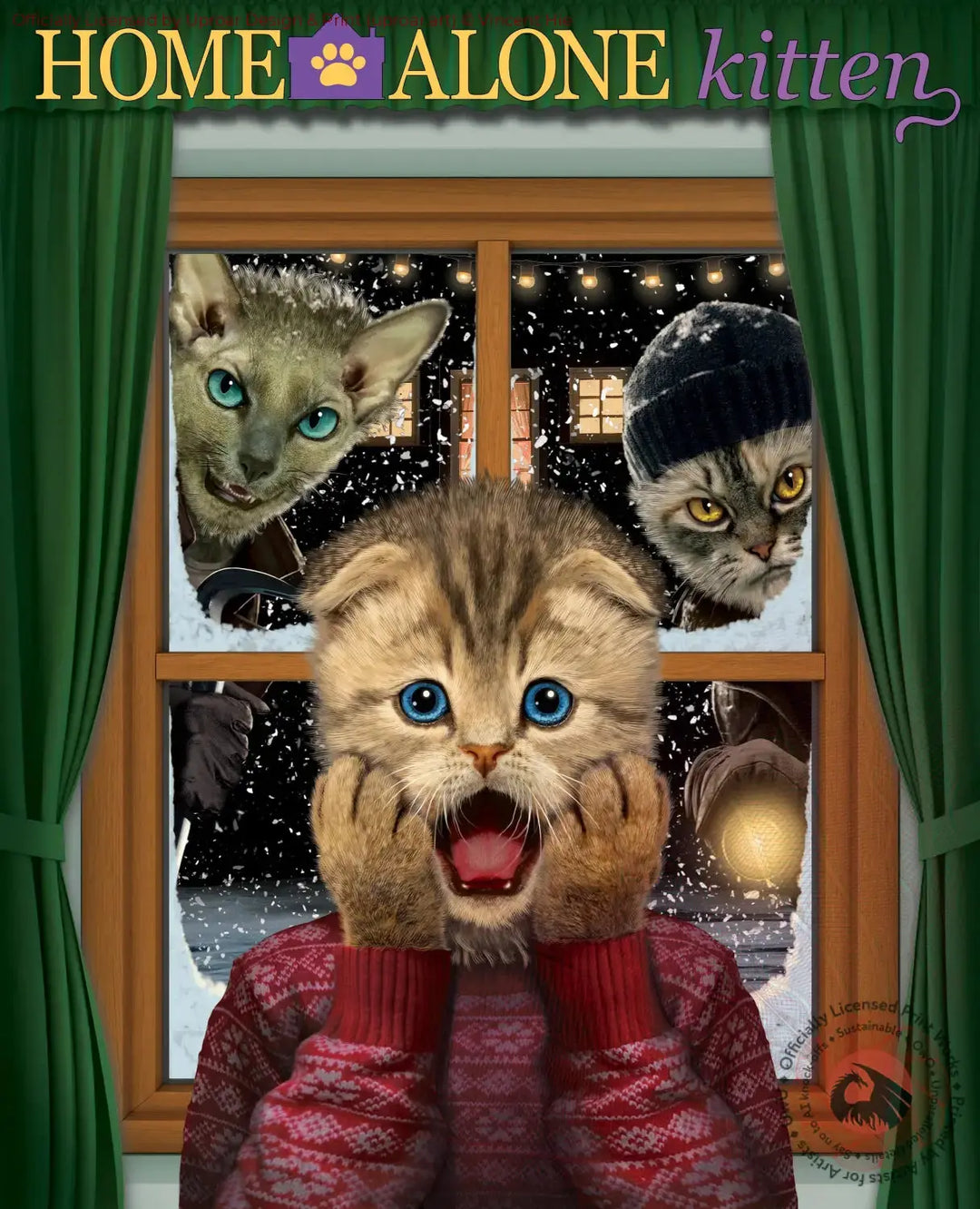 Home Alone Kitten Vincent Hie