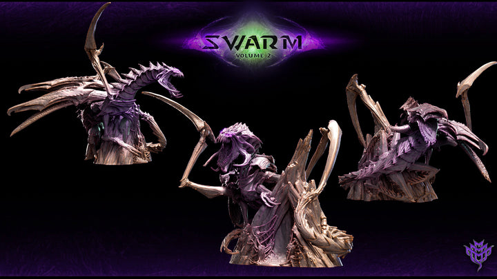 Insectoid Dragon Pose 01 (2023) Mini Monster Mayhem
