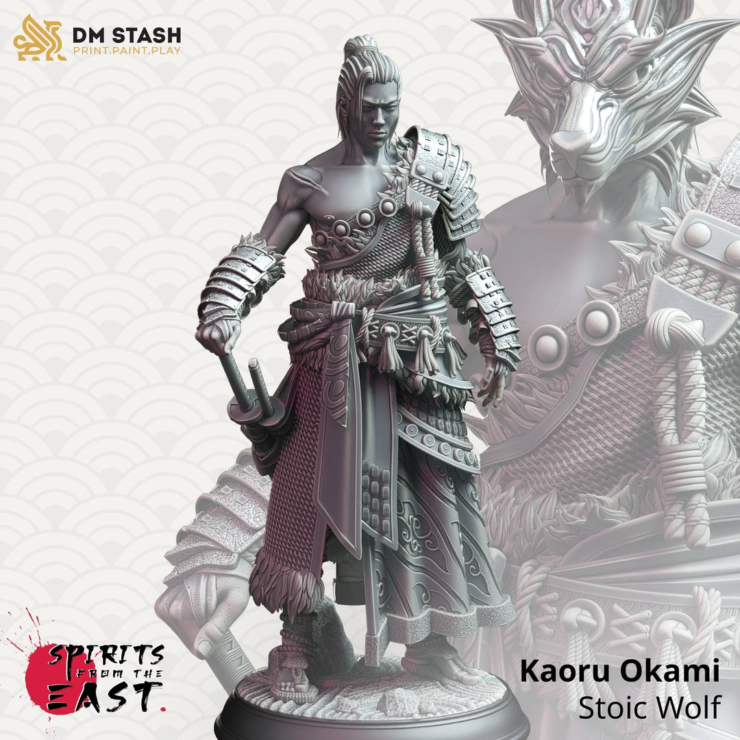 Kaoru Okami - Stoic Wolf - Uproar Design & Print