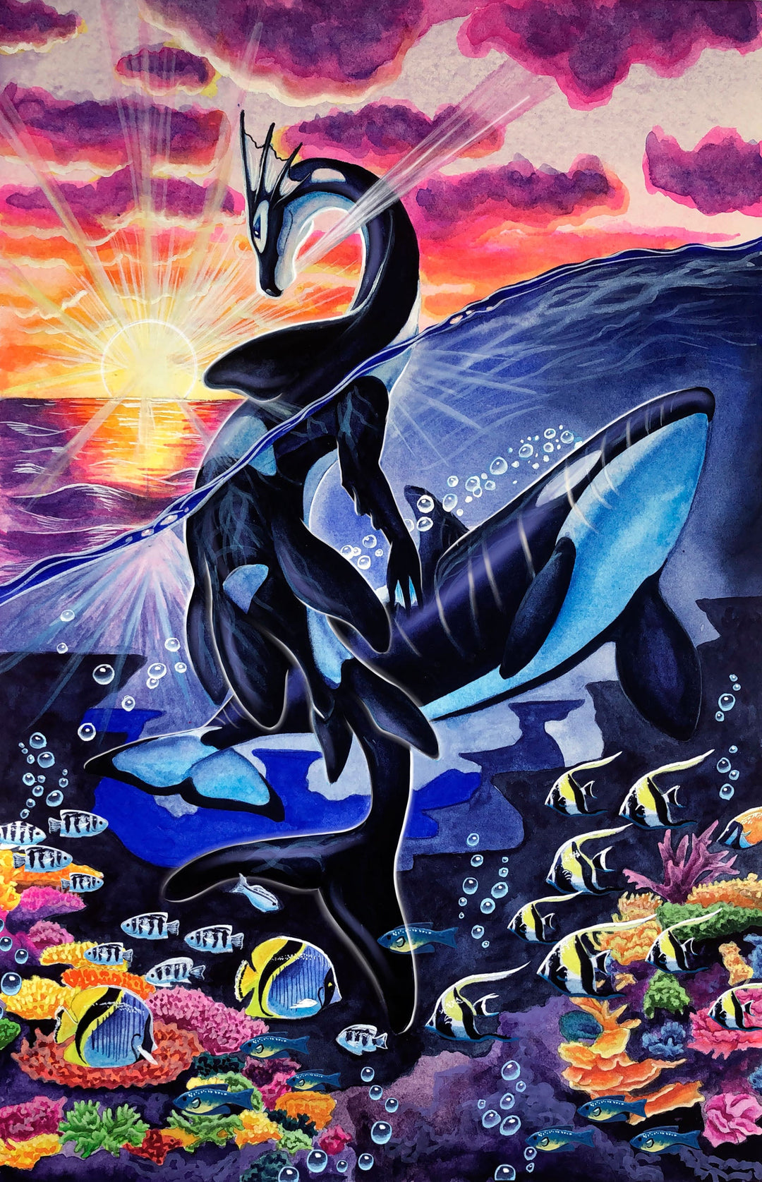Ocean Sunrise by Carla Morrow