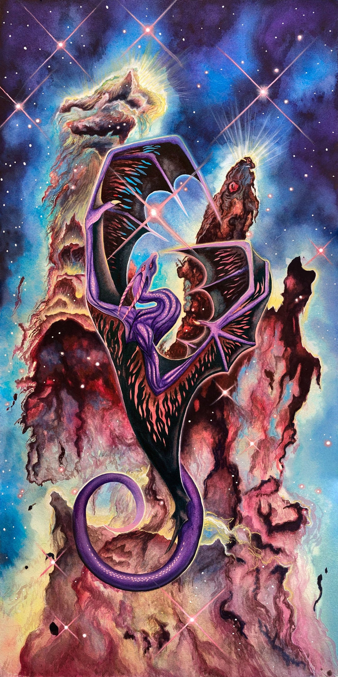 Pillars of Creation by Carla Morrow