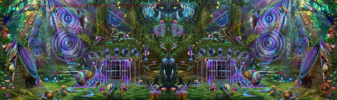 Sound Garden Mirror With Snails Jumbie Art