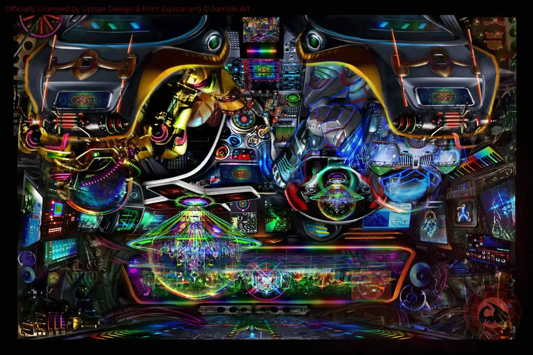 Spaceship Posters Prints & Visual Artwork
