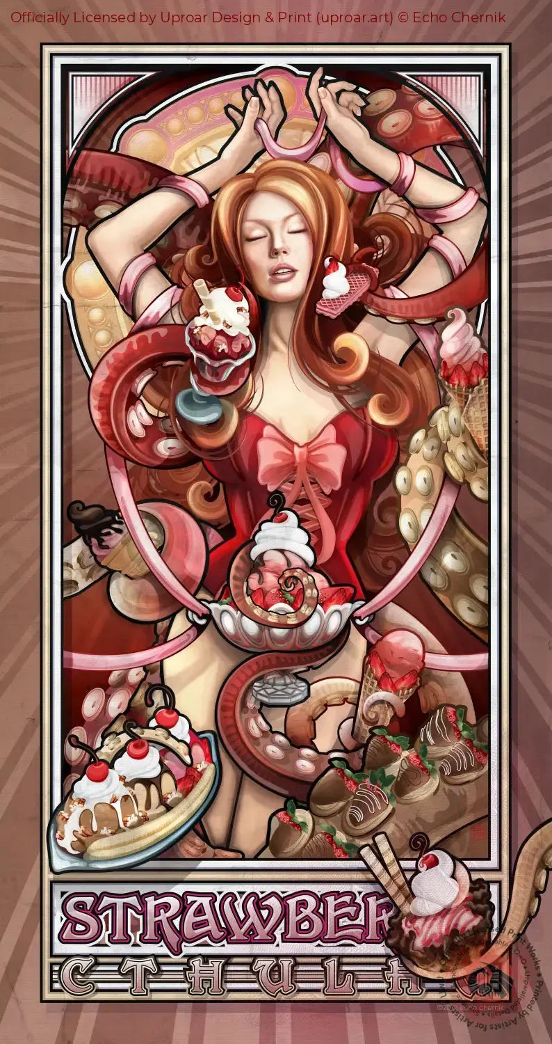 Strawberry Ice Cream Cthulhu Echo Chernik