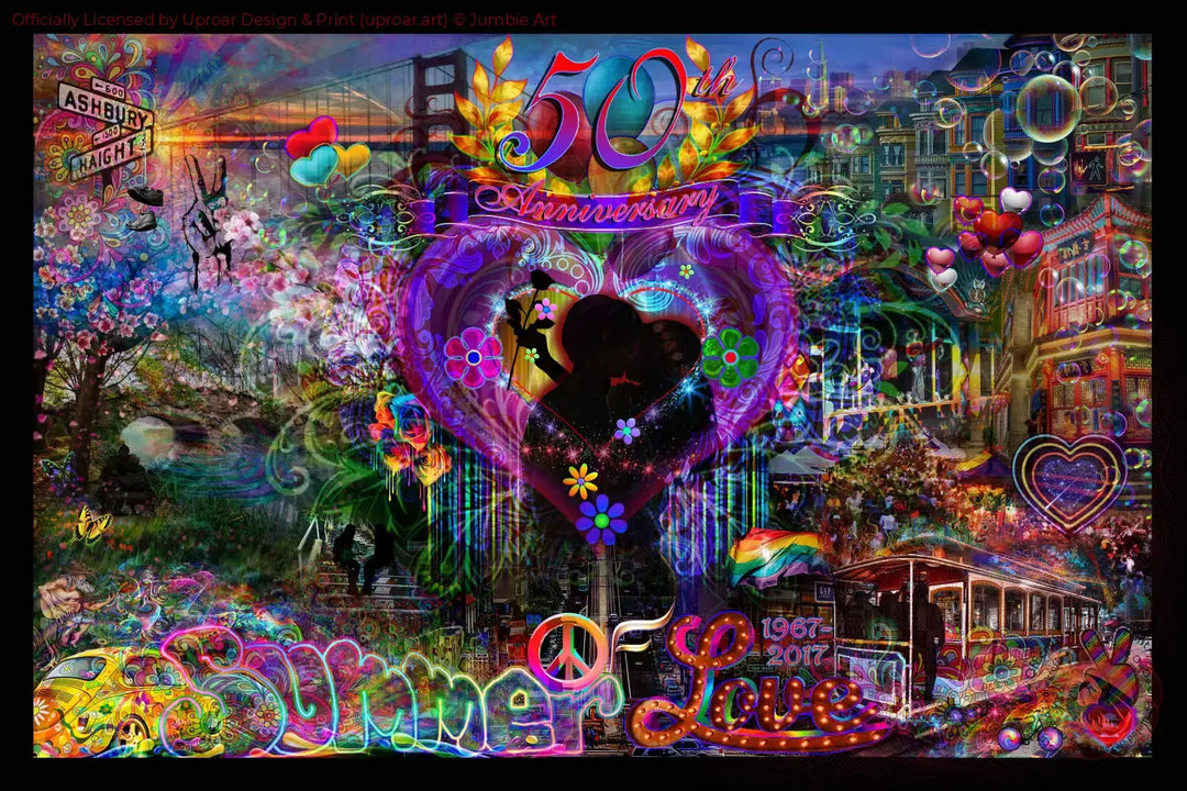 Summer Of Love Posters Prints & Visual Artwork