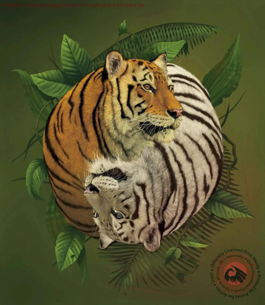 Tiger Yin Yang Vincent Hie