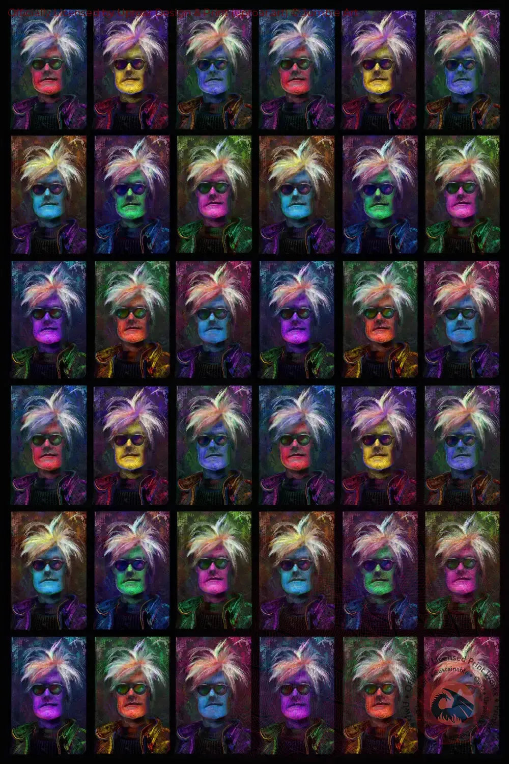 Warhol Repeat Jumbie Art