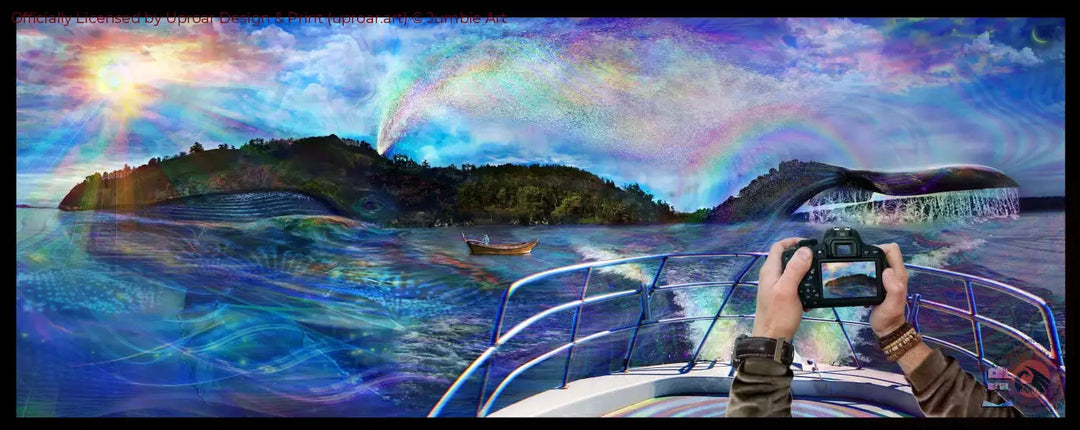 Whale Named Gaia Jumbie Art