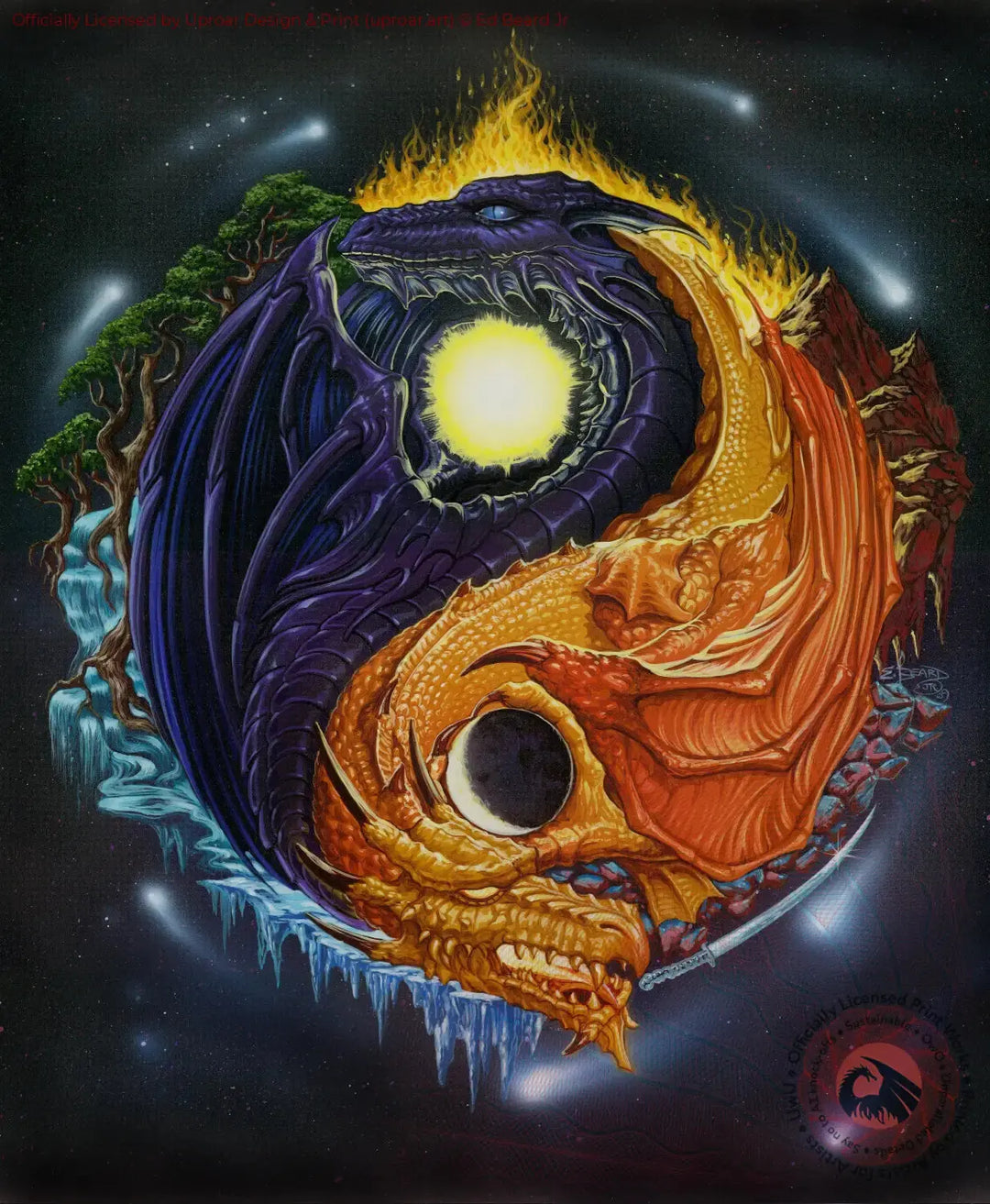 Yin Yang Dragon Ed Beard Jr.