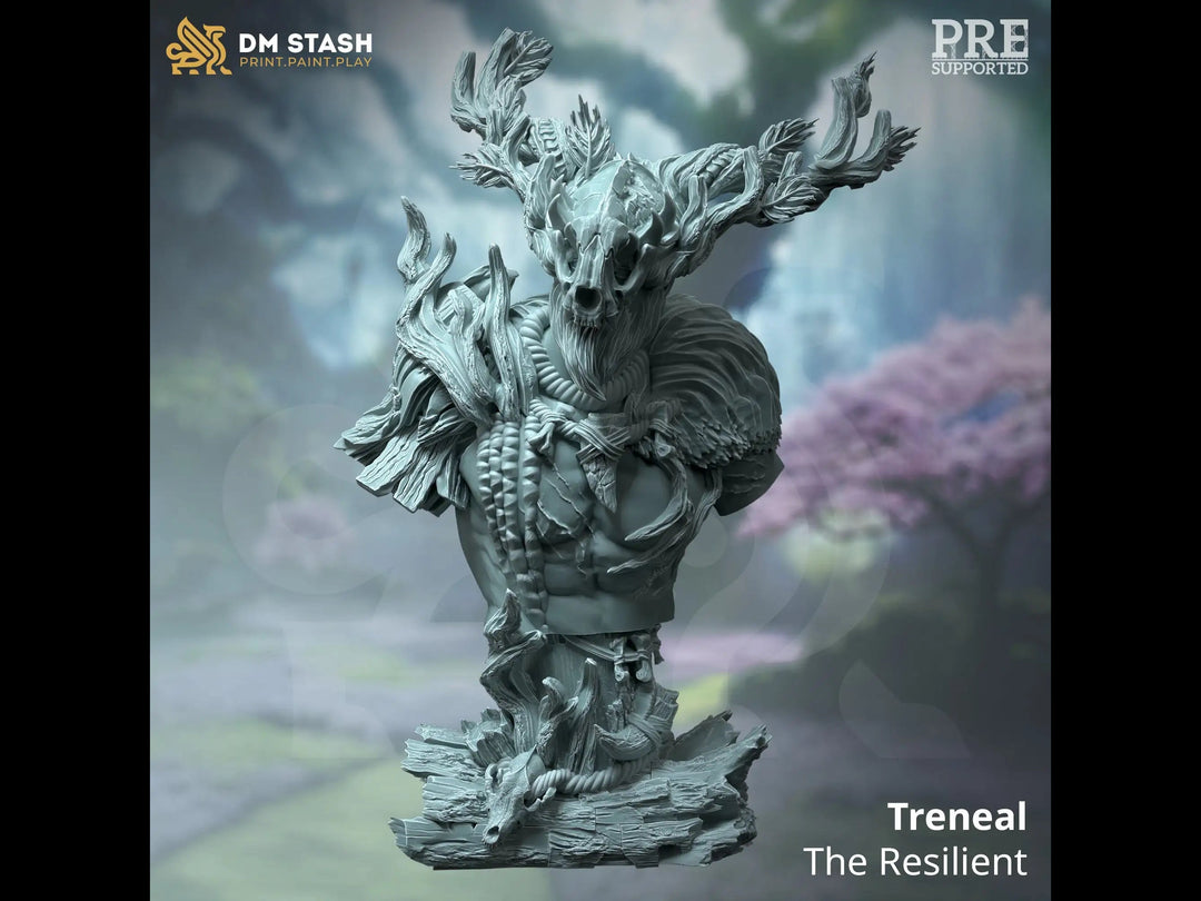 Bust of Treneal - The Resilient Dungeon Master Stash