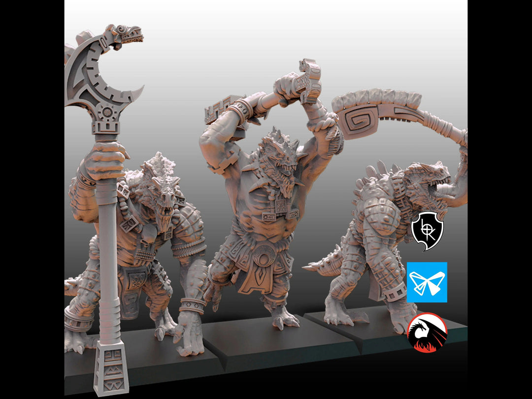Cipactli Units - Saurian Ancients by Lost Kingdom | Printing Services by Uproar Design & Print