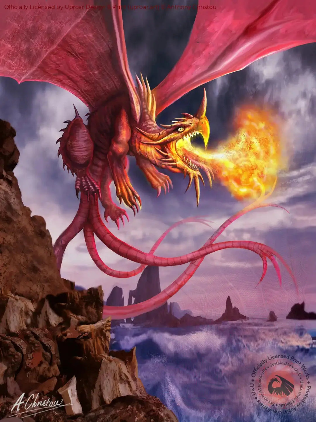 Fire Enkavma Dragon Anthony Christou