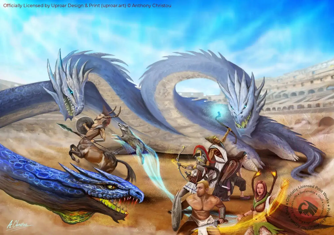 Hydra Dragon - Luminous Ages Anthony Christou