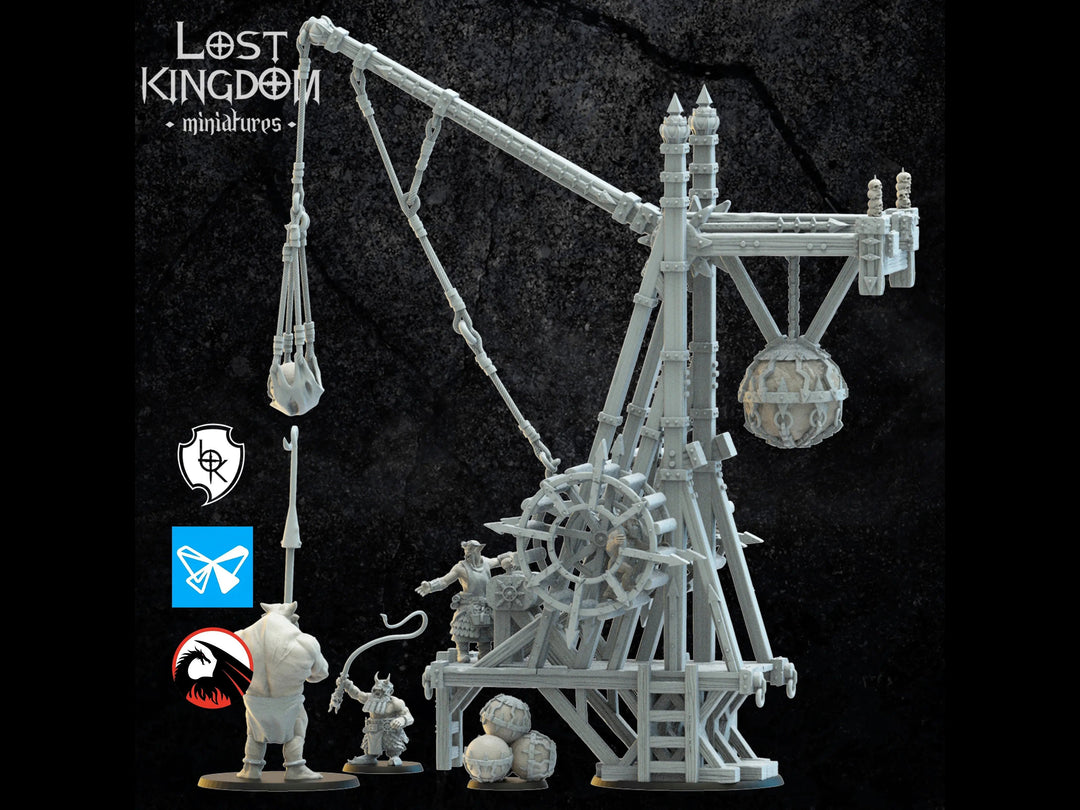 Mongobbo Slingshot - Infernal Dwarves by Lost Kingdom | Printing Services by Uproar Design & Print