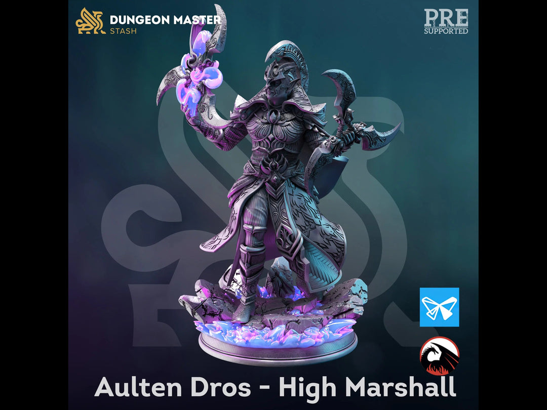 Marshall Aulten Dros - Masters of the Arcane by Dungeon Master Stash | Printing Services by Uproar Design & Print