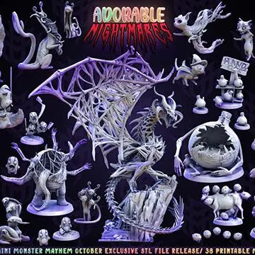 Adorable Nightmares - October 2021 by Uproar Design & Print