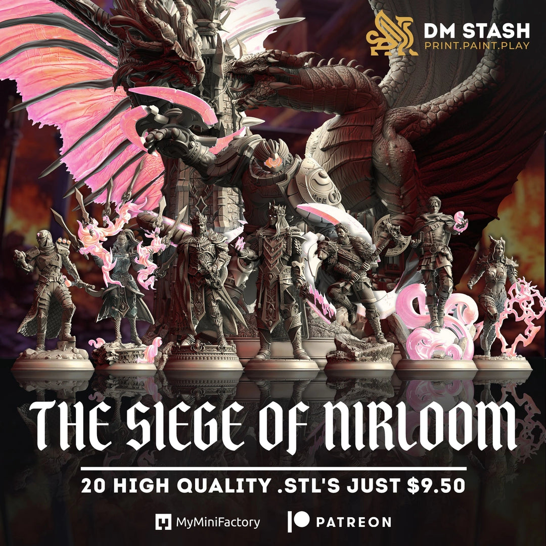 The Siege of Nirloom Uproar Design & Print