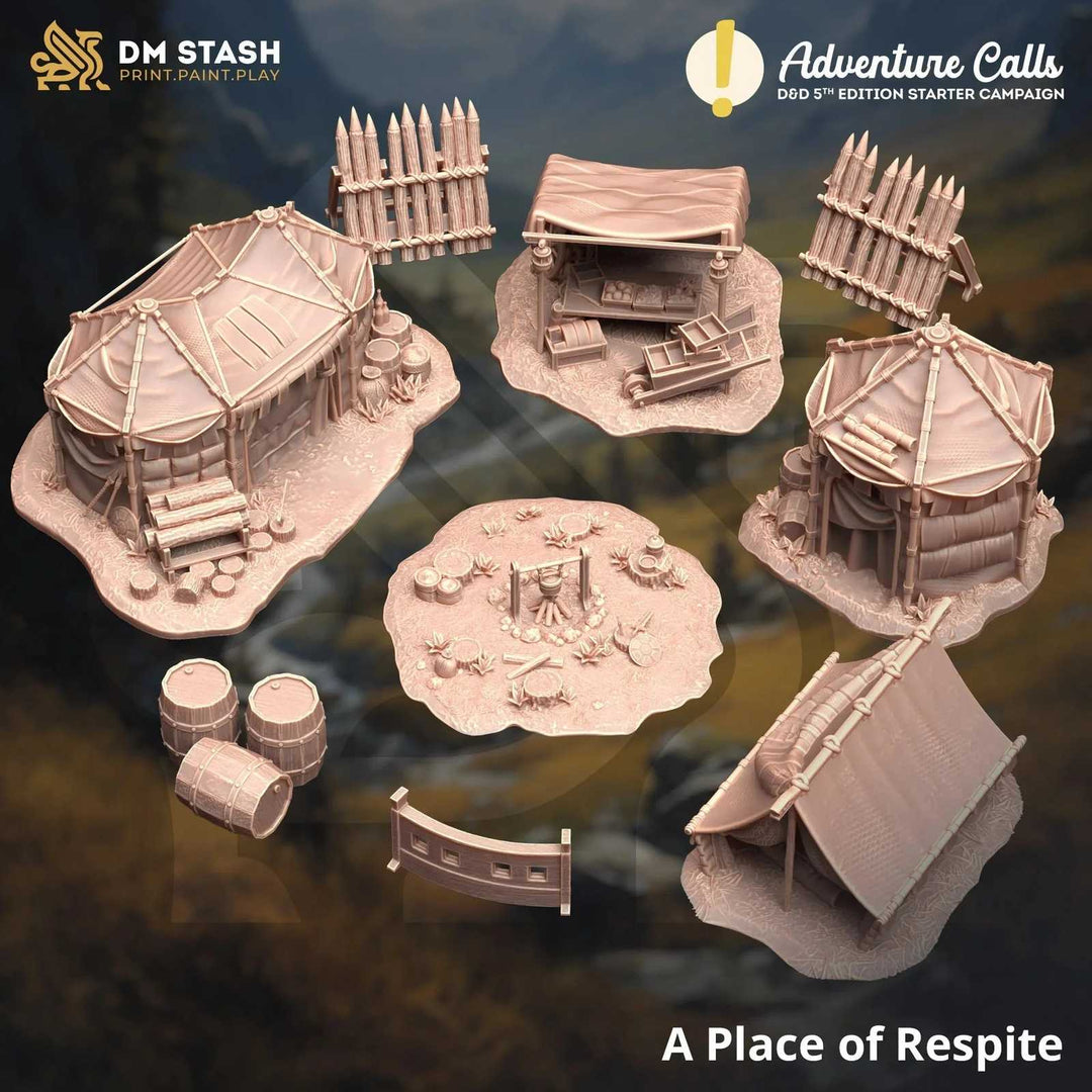 A Place Of Respite (Unbased) - Adventure Calls Dungeon Master Stash