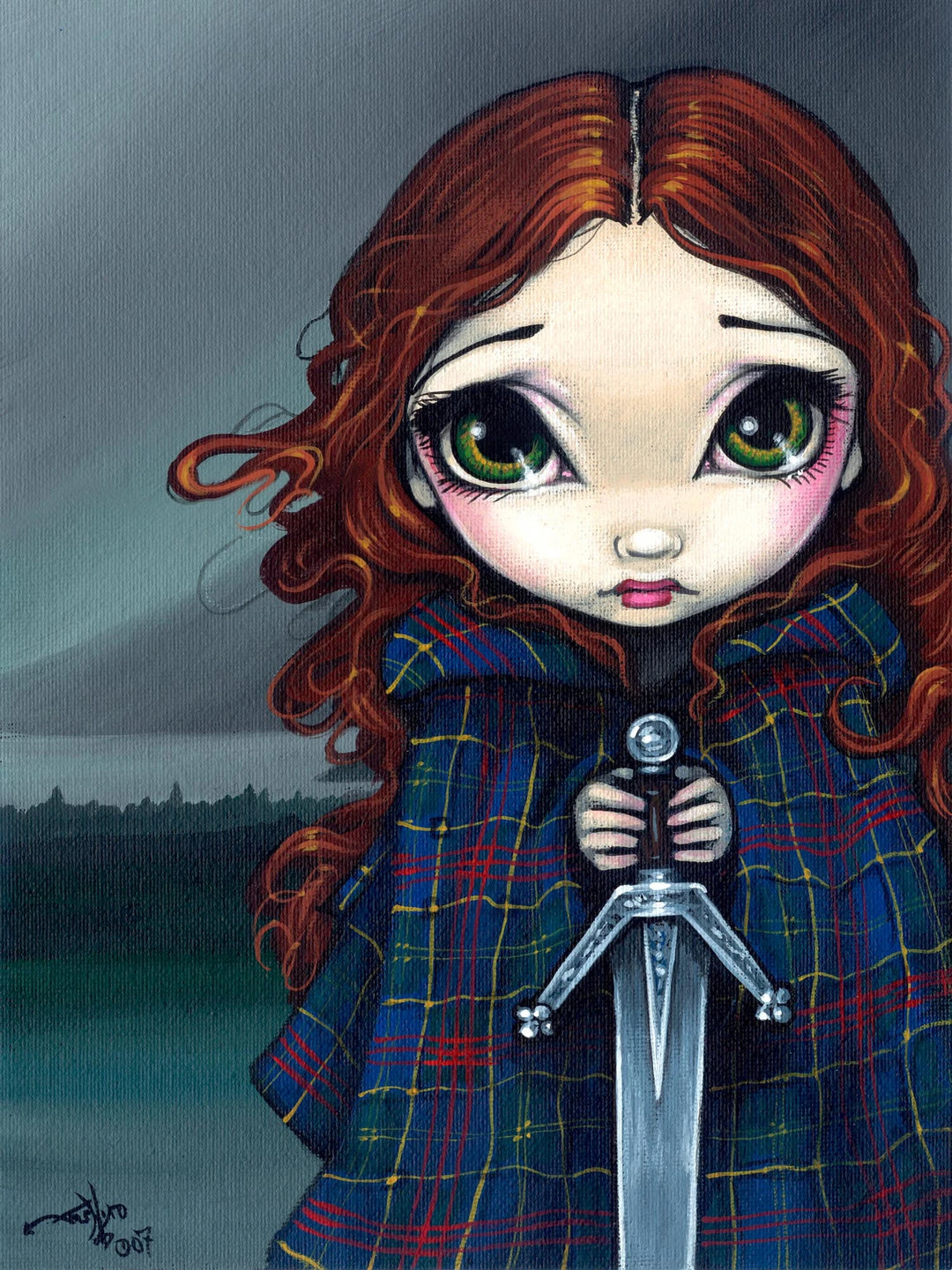 A Walk Through The Highlands Jasmine Becket-Griffith