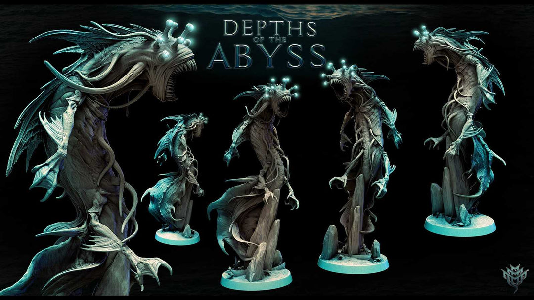 Depths Of The Abyss monster scale model
