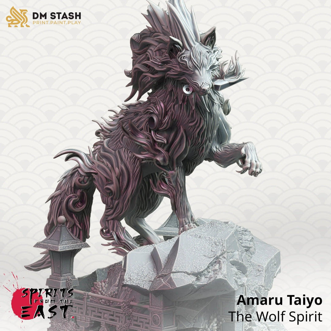 Amaru Taiyo - The Wolf Spirit - Uproar Design & Print