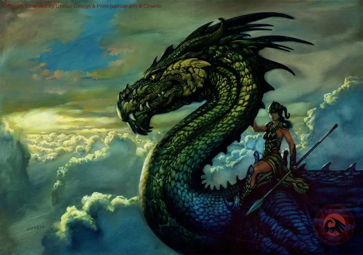 Amazon Dragon Posters Prints & Visual Artwork