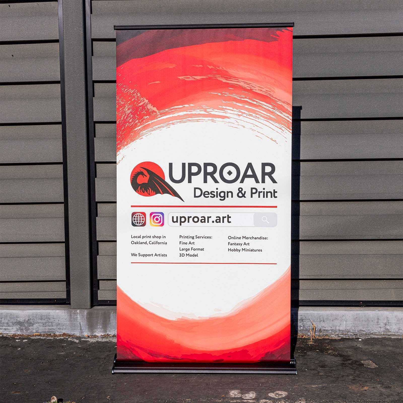 Custom Banner Printing Service Uproar Design Print