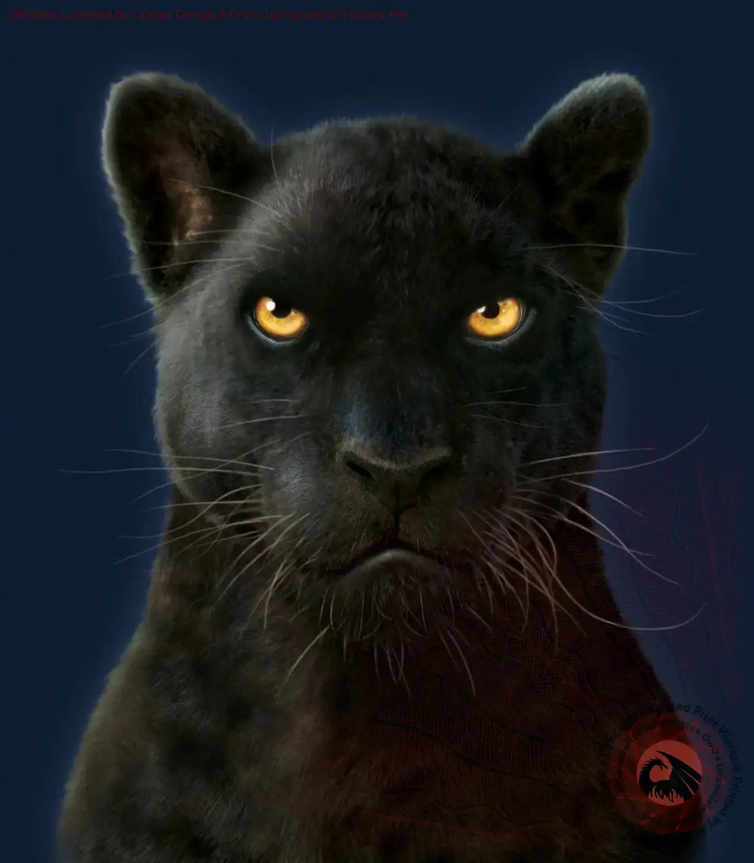 Black Panther Portrait Vincent Hie