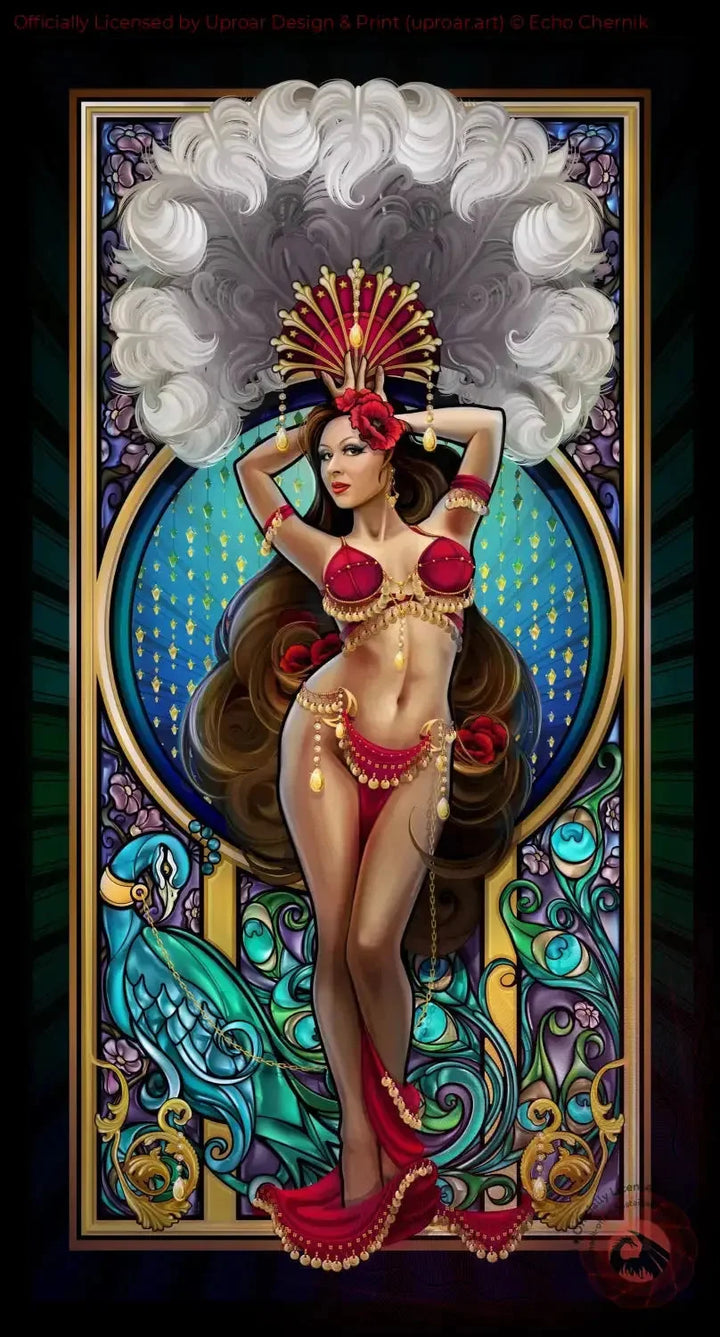 Burlesque Belly Dancer (Con) - Uproar Design & Print